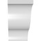 Ekena Millwork 5 1/2-in. W x 10-in. D x 10-in. H Funston Architectural Grade PVC Knee Brace BRCP055X10X10FST - alternate 2